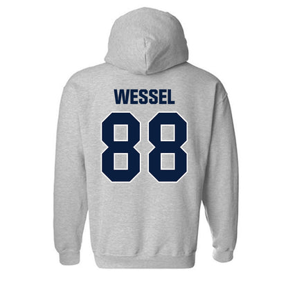Longwood - NCAA Women's Soccer : Madie Wessel - Classic Shersey Hooded Sweatshirt-1