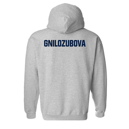 Longwood - NCAA Women's Tennis : Elizaveta Gnilozubova - Classic Shersey Hooded Sweatshirt-1