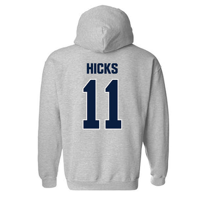 Longwood - NCAA Men's Basketball : Trey Hicks - Classic Shersey Hooded Sweatshirt-1