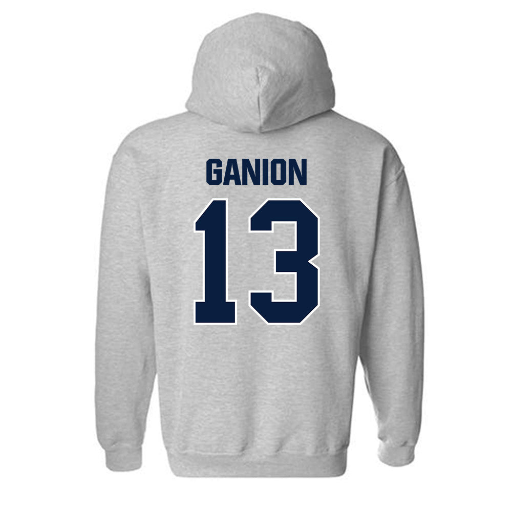 Longwood - NCAA Women's Soccer : Phoebe Ganion - Classic Shersey Hooded Sweatshirt-1