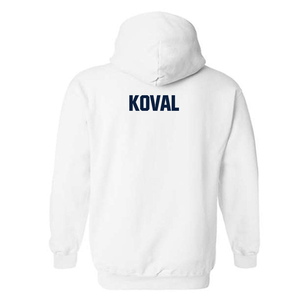 Longwood - NCAA Men's Cross Country : AJ Koval - Classic Shersey Hooded Sweatshirt-1