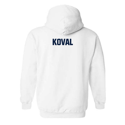 Longwood - NCAA Men's Cross Country : AJ Koval - Classic Shersey Hooded Sweatshirt-1
