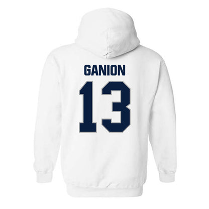 Longwood - NCAA Women's Soccer : Phoebe Ganion - Classic Shersey Hooded Sweatshirt-1