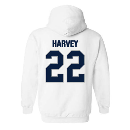 Longwood - NCAA Women's Basketball : London Harvey - Classic Shersey Hooded Sweatshirt-1