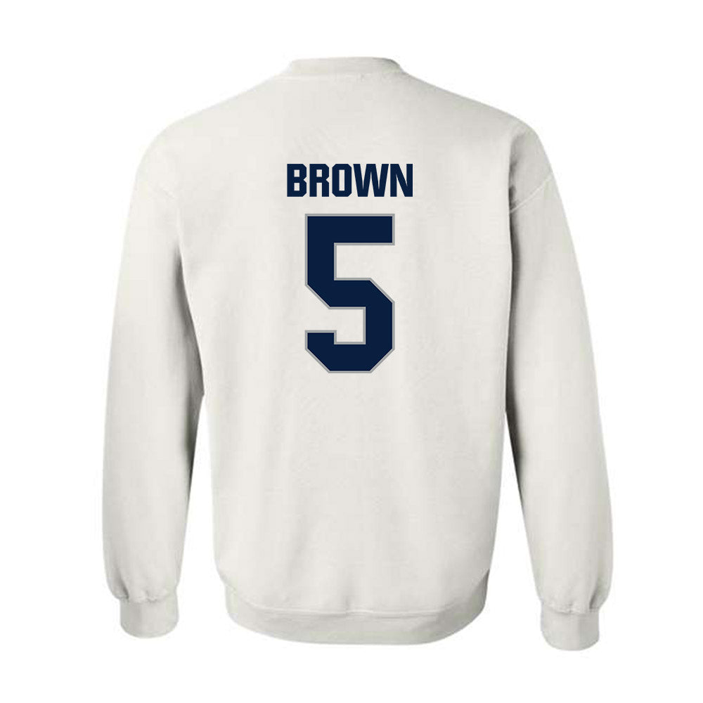 Longwood - NCAA Women's Basketball : Jaelyn Brown - Classic Shersey Crewneck Sweatshirt-1