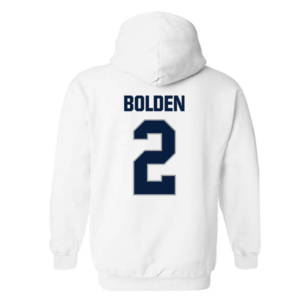 Longwood - NCAA Women's Basketball : Jaci Bolden - Classic Shersey Hooded Sweatshirt-1