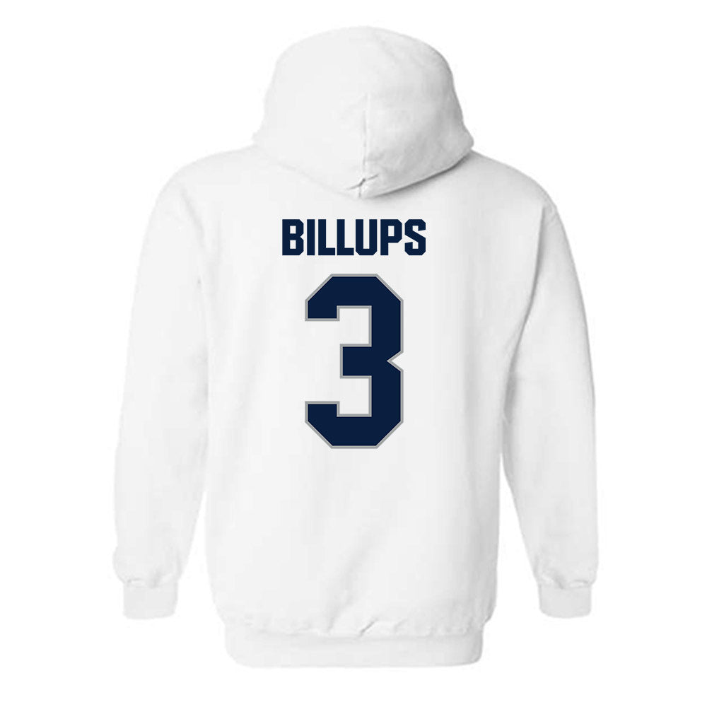Longwood - NCAA Men's Basketball : Alphonzo Billups - Classic Shersey Hooded Sweatshirt-1