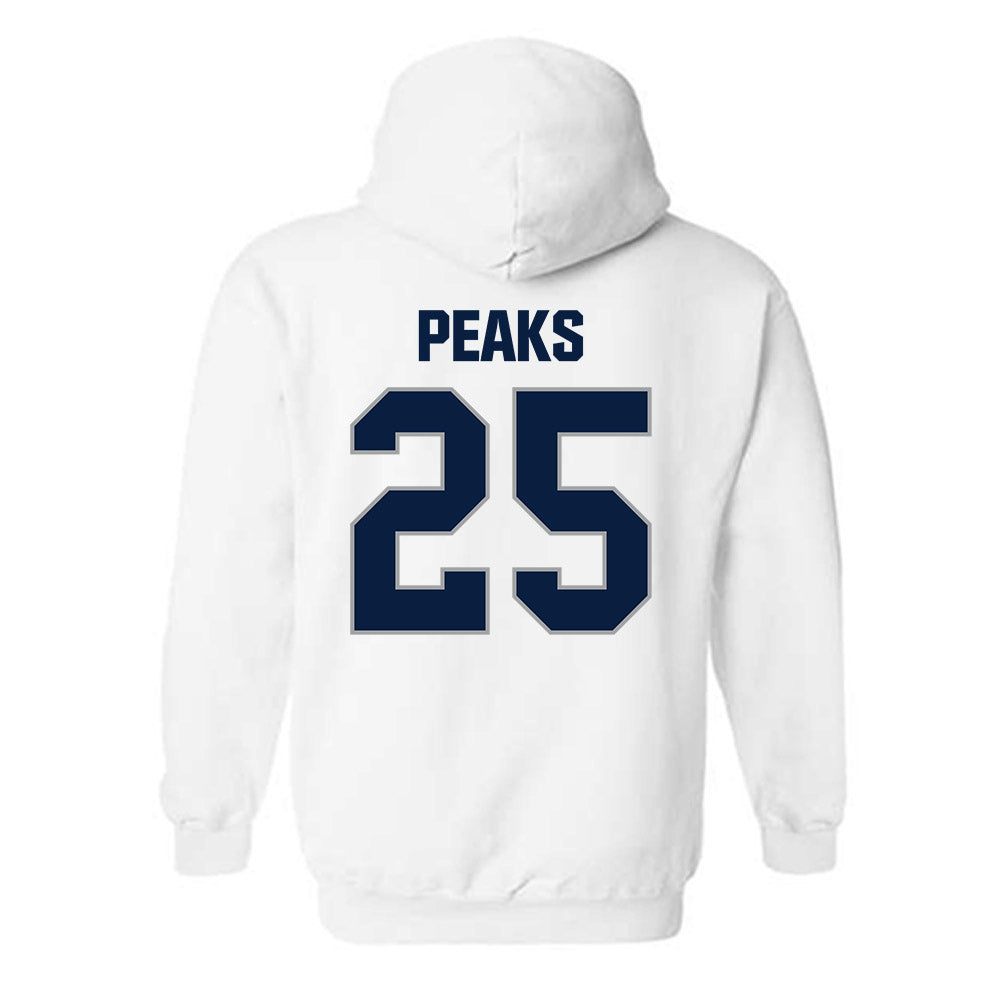 Longwood - NCAA Women's Basketball : Jasmine Peaks - Classic Shersey Hooded Sweatshirt-1