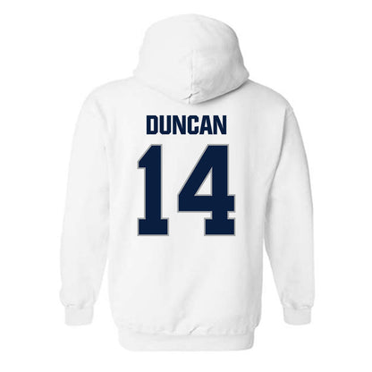 Longwood - NCAA Women's Soccer : Selena Duncan - Classic Shersey Hooded Sweatshirt-1