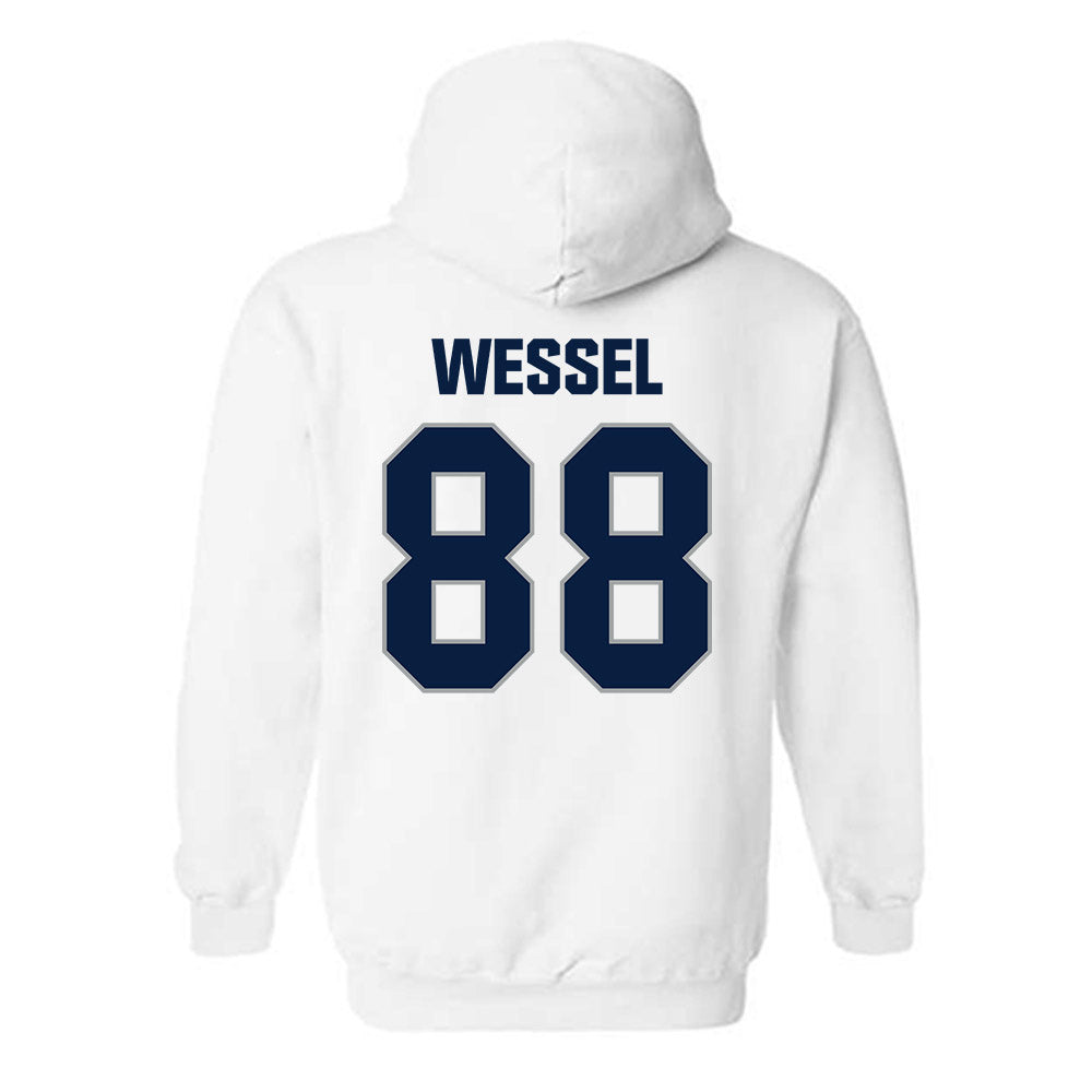 Longwood - NCAA Women's Soccer : Madie Wessel - Classic Shersey Hooded Sweatshirt-1
