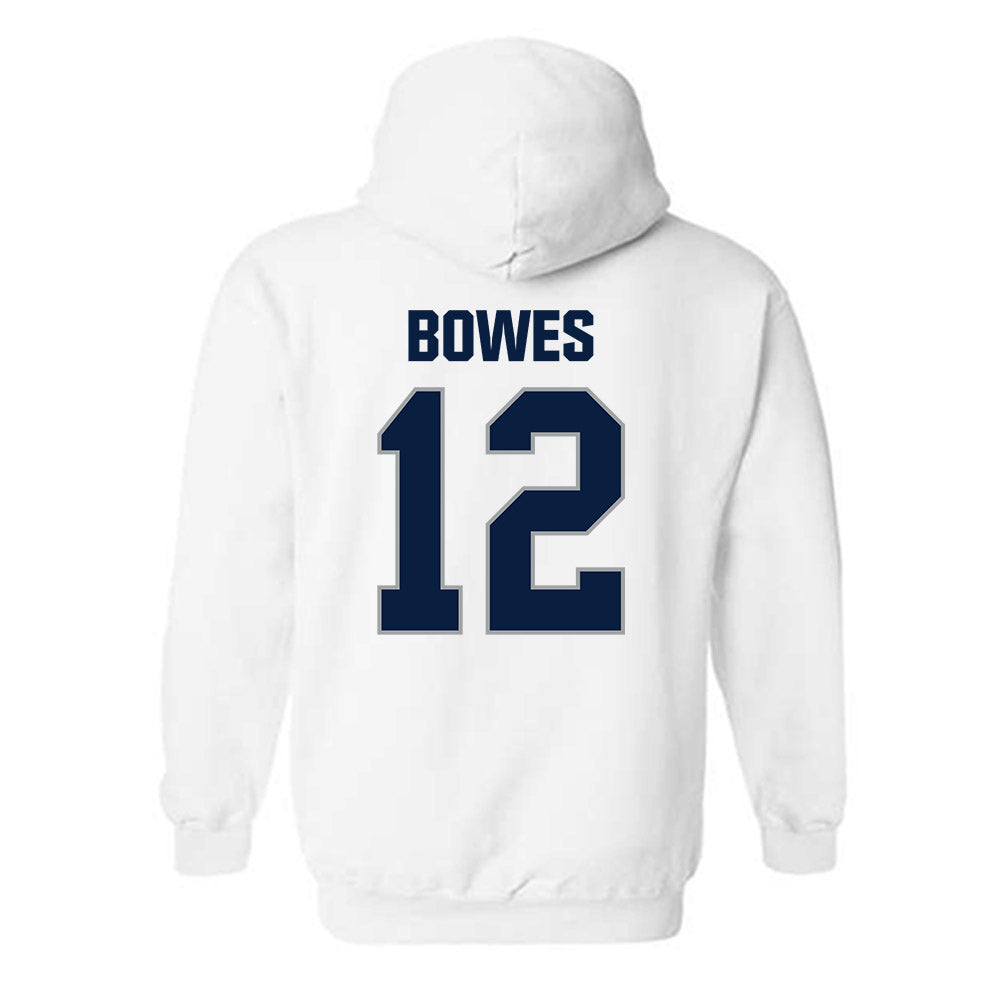 Longwood - NCAA Women's Basketball : Olivia Bowes - Classic Shersey Hooded Sweatshirt-1