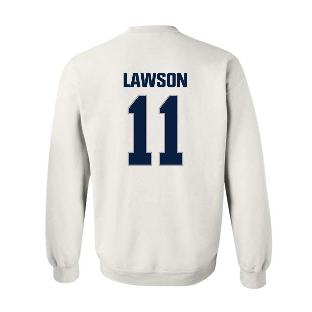 Longwood - NCAA Baseball : Max Lawson - Classic Shersey Crewneck Sweatshirt-1