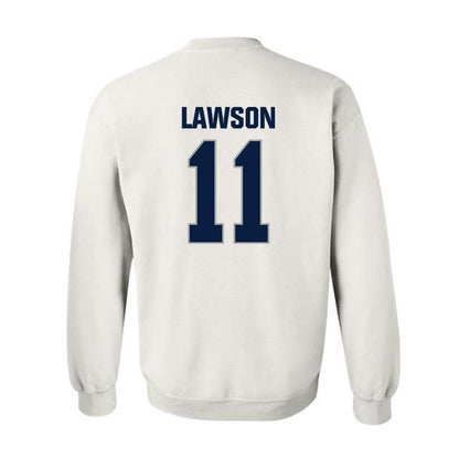 Longwood - NCAA Baseball : Max Lawson - Classic Shersey Crewneck Sweatshirt-1