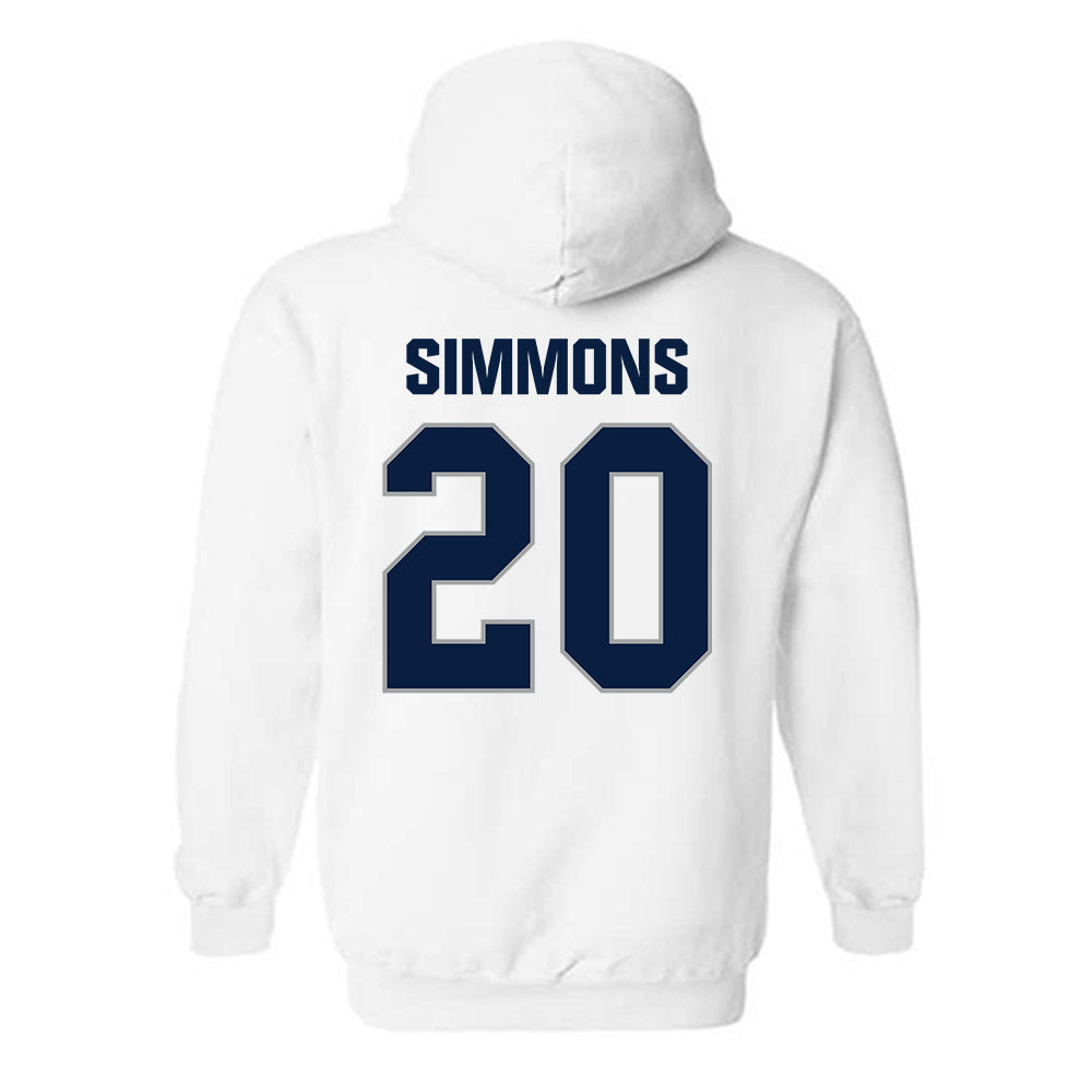 Longwood - NCAA Women's Basketball : Nalani Simmons - Classic Shersey Hooded Sweatshirt-1
