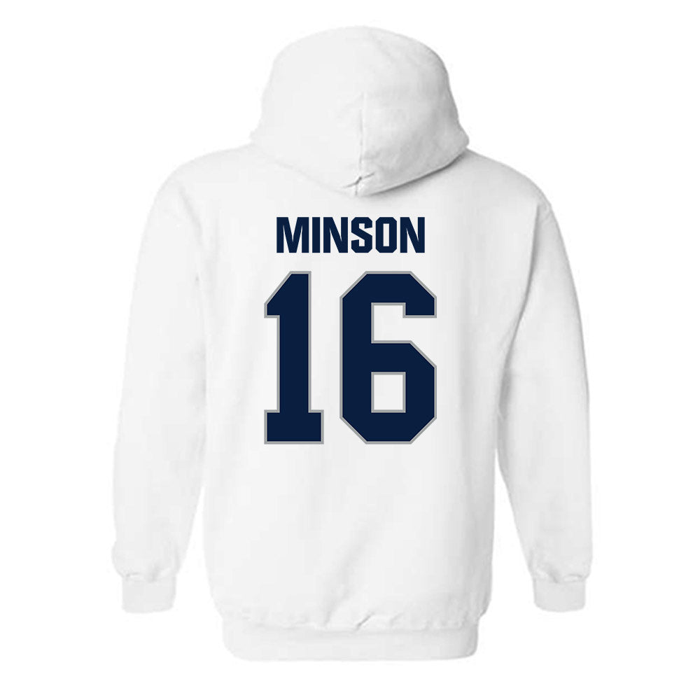 Longwood - NCAA Women's Soccer : Karleigh Minson - Classic Shersey Hooded Sweatshirt-1