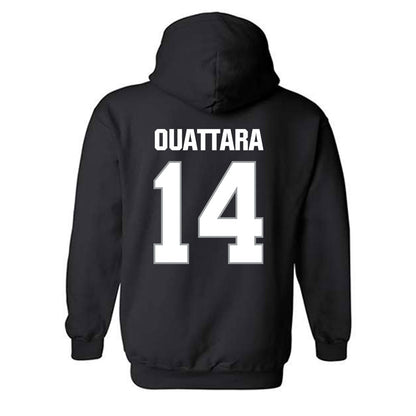 Longwood - NCAA Men's Soccer : Kunandy Ouattara - Classic Shersey Hooded Sweatshirt-1