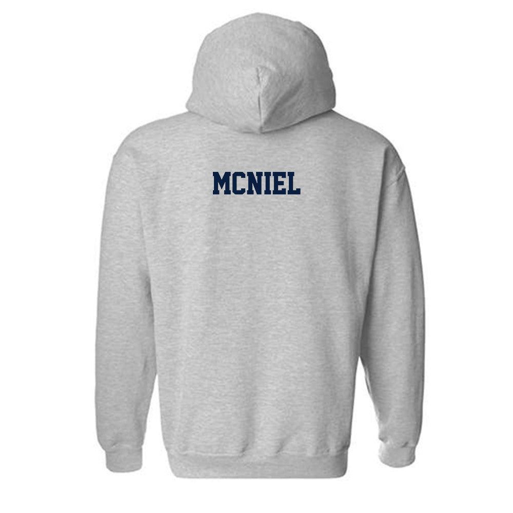 Longwood - NCAA Men's Track & Field : Wyatt McNiel - Classic Shersey Hooded Sweatshirt-1