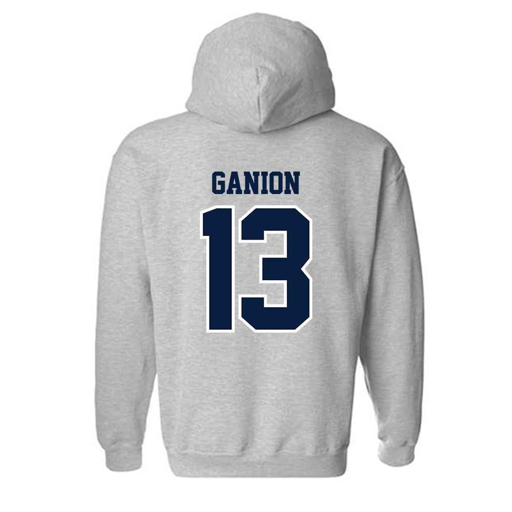 Longwood - NCAA Women's Soccer : Phoebe Ganion - Classic Shersey Hooded Sweatshirt-1
