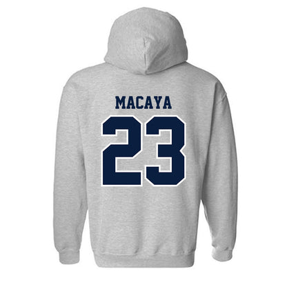 Longwood - NCAA Men's Soccer : Jesus Macaya - Classic Shersey Hooded Sweatshirt-1