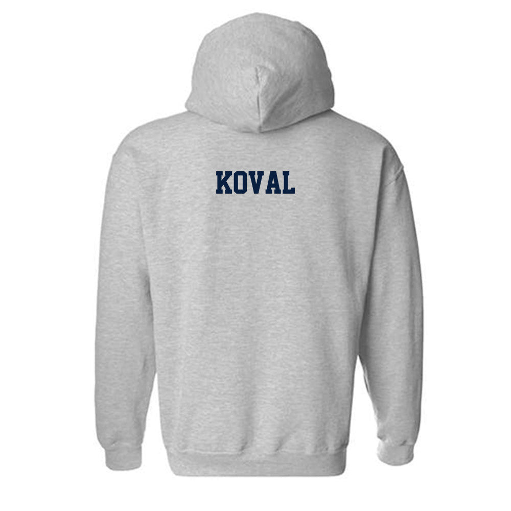 Longwood - NCAA Men's Cross Country : AJ Koval - Classic Shersey Hooded Sweatshirt-1