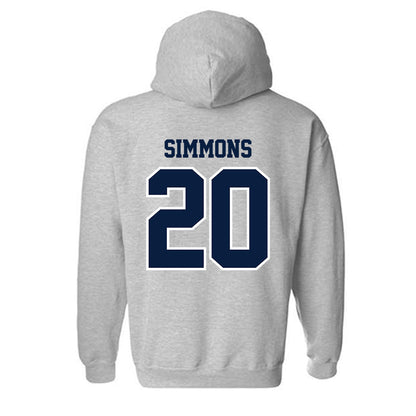 Longwood - NCAA Women's Basketball : Nalani Simmons - Classic Shersey Hooded Sweatshirt-1