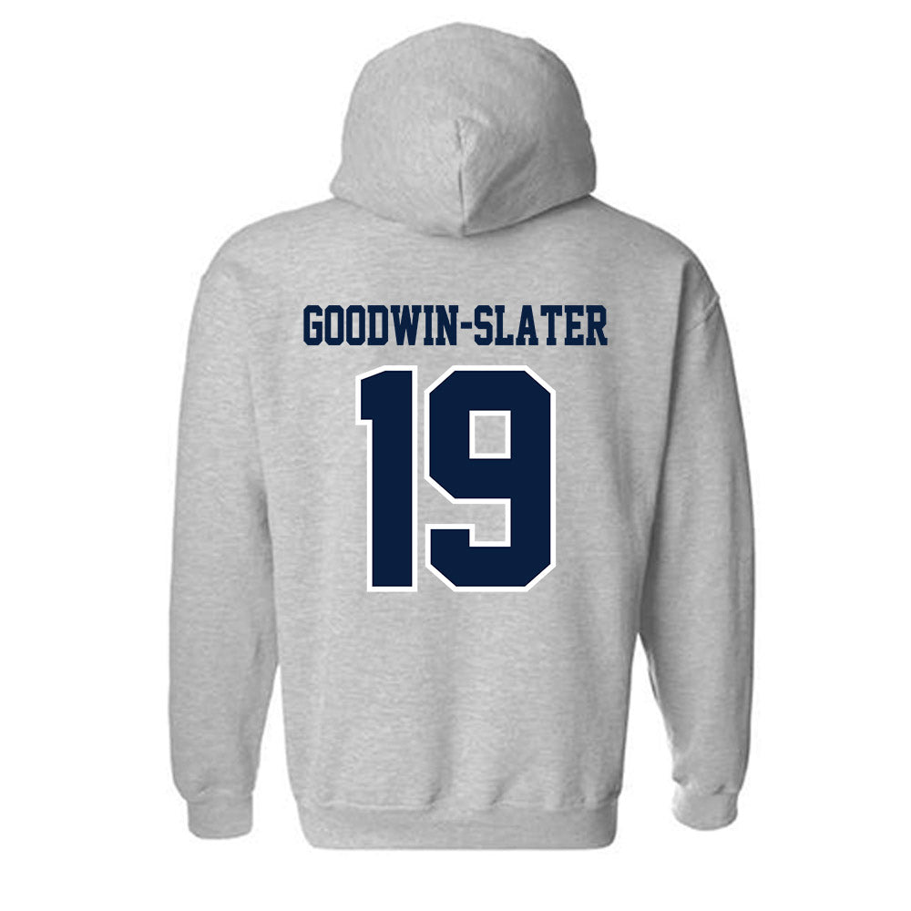 Longwood - NCAA Baseball : Caelan Goodwin-Slater - Classic Shersey Hooded Sweatshirt-1