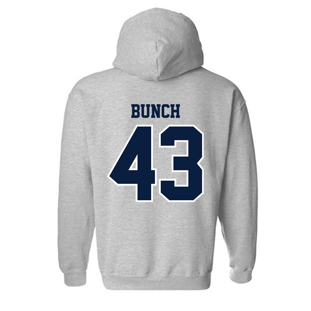 Longwood - NCAA Baseball : Wyatt Bunch - Classic Shersey Hooded Sweatshirt-1