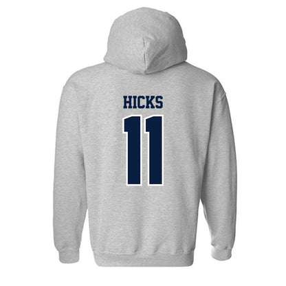 Longwood - NCAA Men's Basketball : Trey Hicks - Classic Shersey Hooded Sweatshirt-1