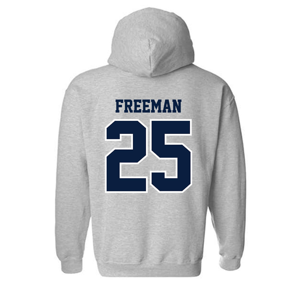 Longwood - NCAA Baseball : Cameron Freeman - Classic Shersey Hooded Sweatshirt-1