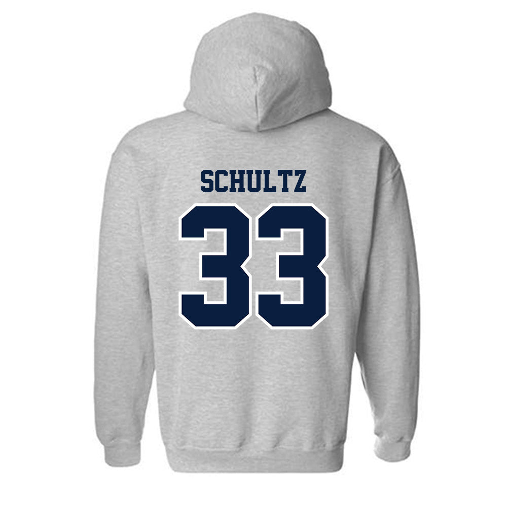 Longwood - NCAA Women's Soccer : Claire Schultz - Classic Shersey Hooded Sweatshirt-1