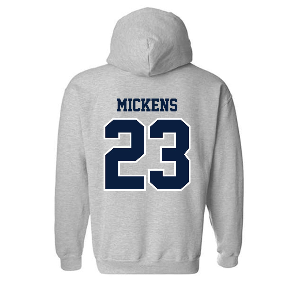 Longwood - NCAA Men's Basketball : Kristopher Mickens - Classic Shersey Hooded Sweatshirt-1