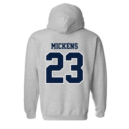 Longwood - NCAA Men's Basketball : Kristopher Mickens - Classic Shersey Hooded Sweatshirt-1