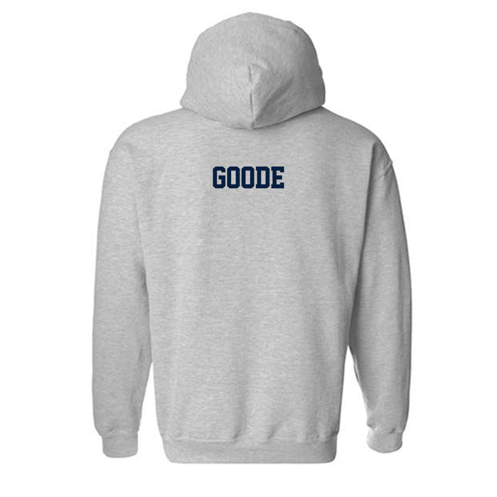 Longwood - NCAA Men's Track & Field : Justin Goode - Classic Shersey Hooded Sweatshirt-1