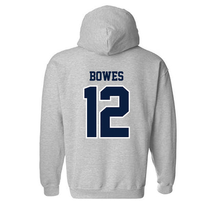Longwood - NCAA Women's Basketball : Olivia Bowes - Classic Shersey Hooded Sweatshirt-1