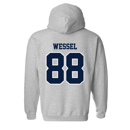 Longwood - NCAA Women's Soccer : Madie Wessel - Classic Shersey Hooded Sweatshirt-1