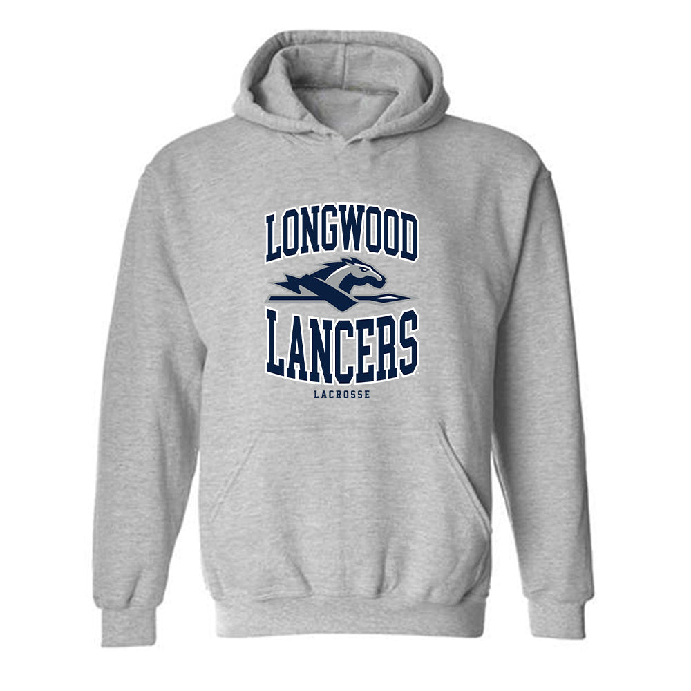 Longwood - NCAA Women's Lacrosse : Ella Post - Classic Shersey Hooded Sweatshirt-0