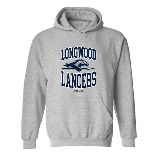 Longwood - NCAA Men's Soccer : Pau G - Classic Shersey Hooded Sweatshirt-0