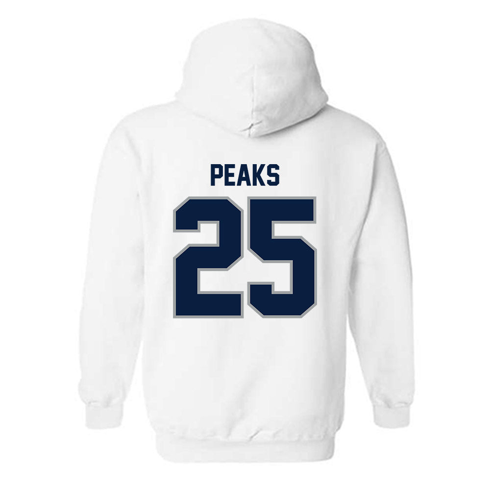 Longwood - NCAA Women's Basketball : Jasmine Peaks - Classic Shersey Hooded Sweatshirt-1