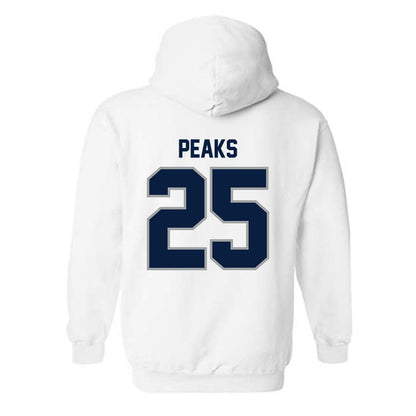 Longwood - NCAA Women's Basketball : Jasmine Peaks - Classic Shersey Hooded Sweatshirt-1