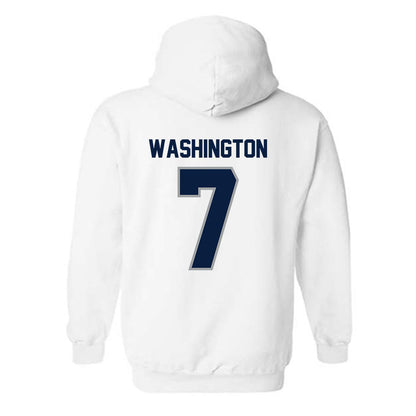 Longwood - NCAA Women's Basketball : Kayla Washington - Classic Shersey Hooded Sweatshirt-1