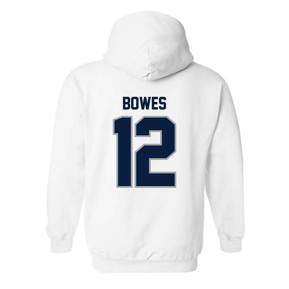 Longwood - NCAA Women's Basketball : Olivia Bowes - Classic Shersey Hooded Sweatshirt-1