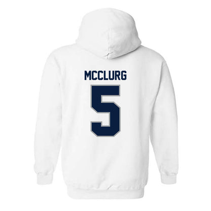 Longwood - NCAA Men's Basketball : Kadin McClurg - Classic Shersey Hooded Sweatshirt-1