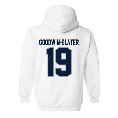 Longwood - NCAA Baseball : Caelan Goodwin-Slater - Classic Shersey Hooded Sweatshirt-1