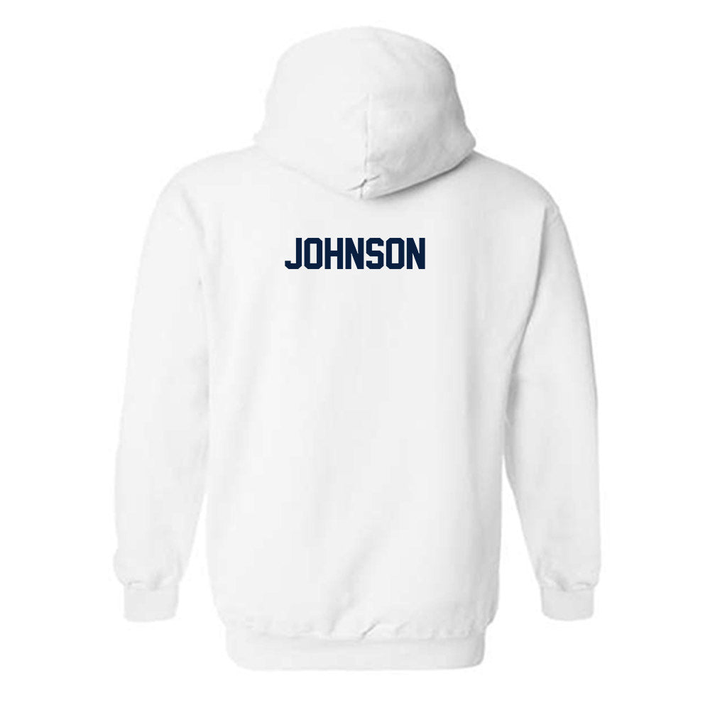 Longwood - NCAA Men's Track & Field : Ethan Johnson - Classic Shersey Hooded Sweatshirt-1