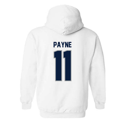 Longwood - NCAA Men's Basketball : Jaylin Payne - Classic Shersey Hooded Sweatshirt-1