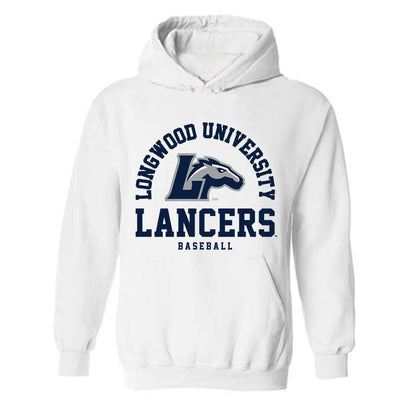 Longwood - NCAA Baseball : Landen Moore - Classic Shersey Hooded Sweatshirt-0