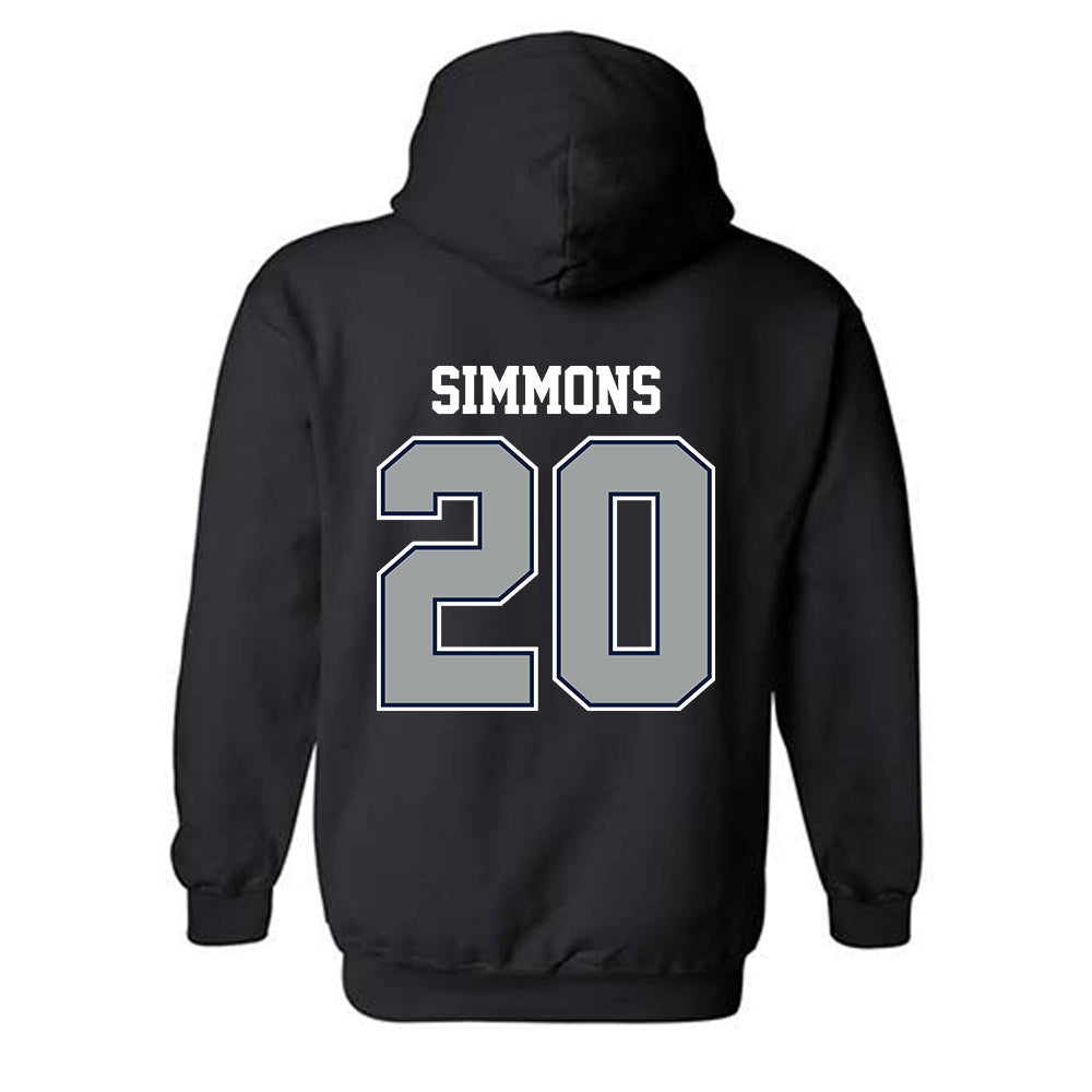 Longwood - NCAA Women's Basketball : Nalani Simmons - Classic Shersey Hooded Sweatshirt-1