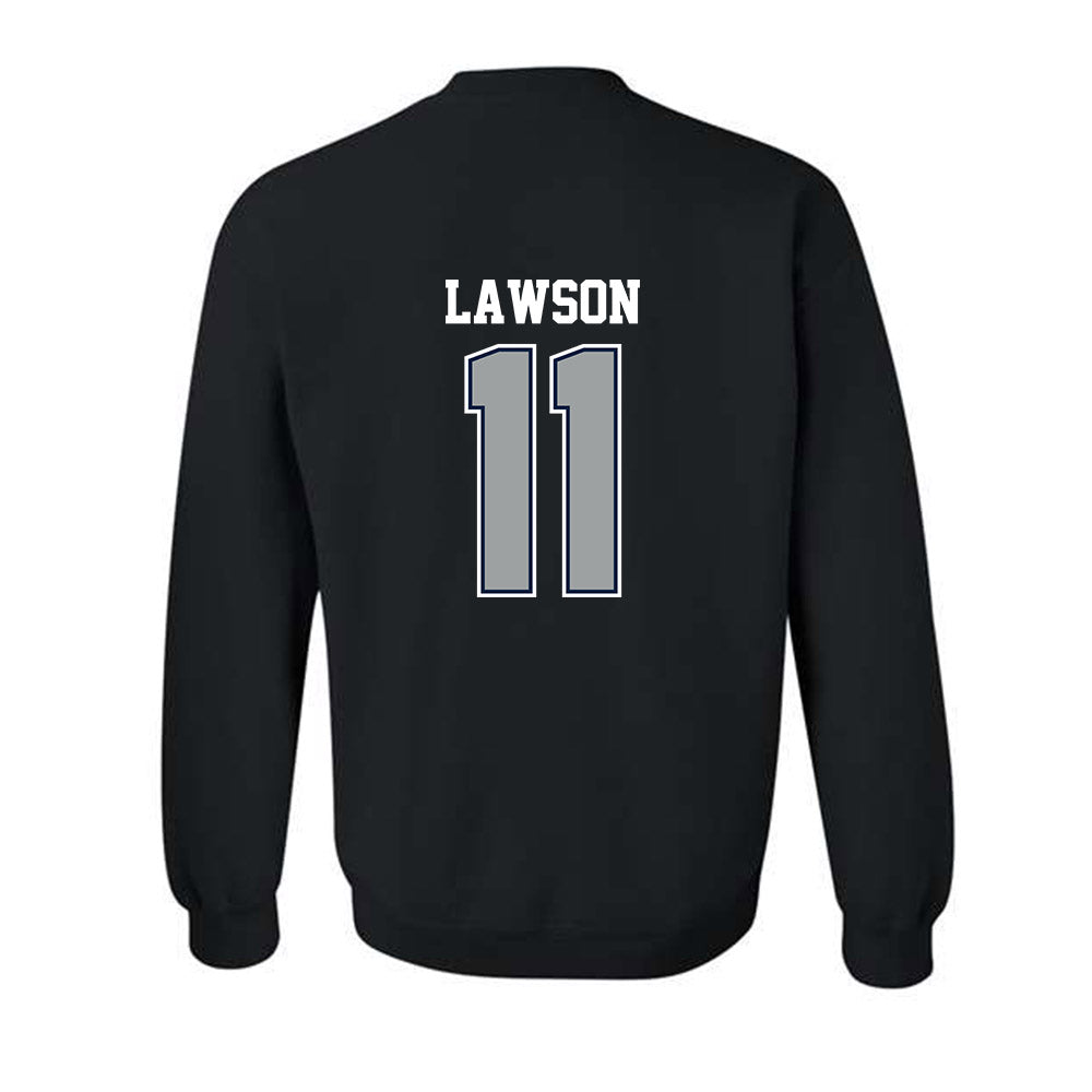 Longwood - NCAA Baseball : Max Lawson - Classic Shersey Crewneck Sweatshirt-1