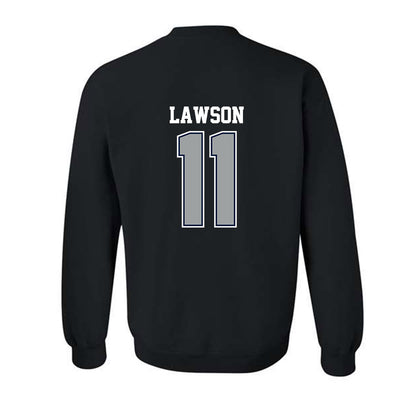 Longwood - NCAA Baseball : Max Lawson - Classic Shersey Crewneck Sweatshirt-1