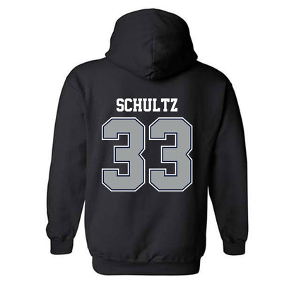 Longwood - NCAA Women's Soccer : Claire Schultz - Classic Shersey Hooded Sweatshirt-1